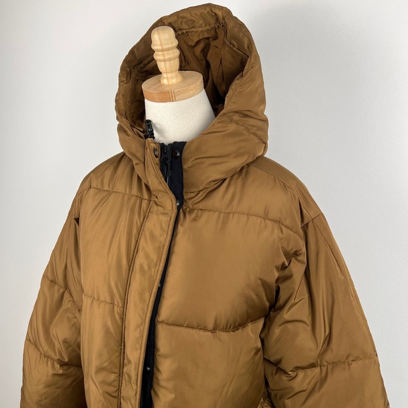 Quince Brown Puffer Jacket - Picture 9 of 13